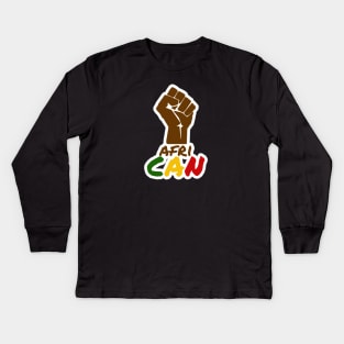 afriCAN Kids Long Sleeve T-Shirt